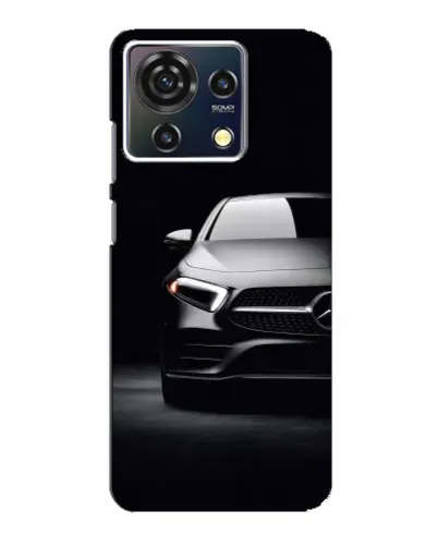 Чехол для ZTE Blade V50 Vita с картинкой «Свет фар Mercedes»