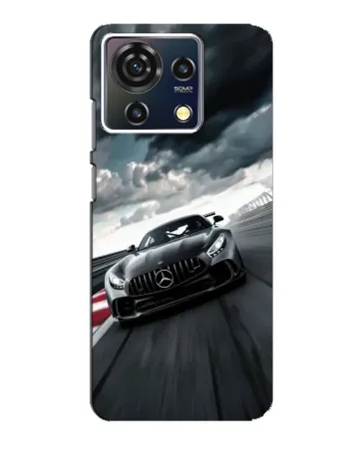 Чехол для ZTE Blade V50 Vita с картинкой «Гоночный Mercedes AMG»