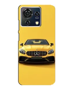Чехол для ZTE Blade V50 Vita с картинкой «Желтый Mercedes GT»