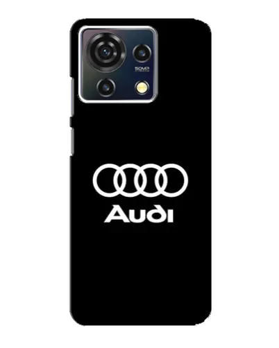 Чехол для ZTE Blade V50 Vita с картинкой «Классическое лого Audi»