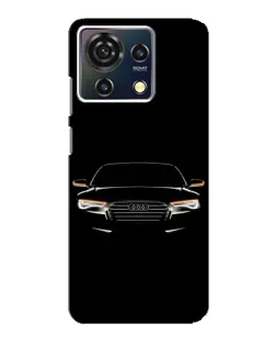 Чехол для ZTE Blade V50 Vita с картинкой «Audi — ночной контур» Чехол для ZTE Blade V50 Vita с картинкой «Audi — ночной контур»