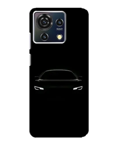 Чехол для ZTE Blade V50 Vita с картинкой «Взгляд Audi в темноте»
