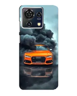 Чехол для ZTE Blade V50 Vita с картинкой «Audi в облаках дыма» Чехол для ZTE Blade V50 Vita с картинкой «Audi в облаках дыма»
