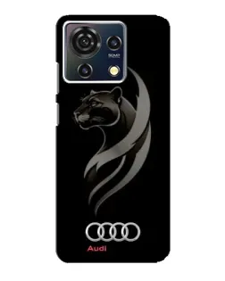 Чехол для ZTE Blade V50 Vita с картинкой «Графика — пантера и Audi» Чехол для ZTE Blade V50 Vita с картинкой «Графика — пантера и Audi»