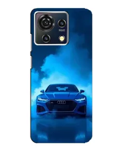 Чехол для ZTE Blade V50 Vita с картинкой «Audi — голубая энергия» Чехол для ZTE Blade V50 Vita с картинкой «Audi — голубая энергия»