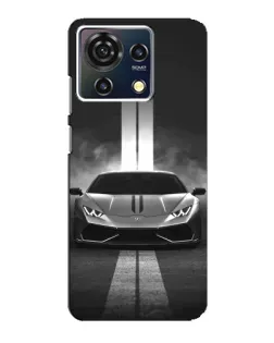 Чехол для ZTE Blade V50 Vita с картинкой «Lamborghini симметрия дорог» Чехол для ZTE Blade V50 Vita с картинкой «Lamborghini симметрия дорог»
