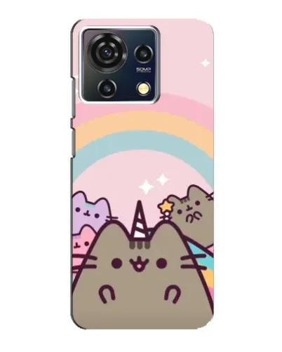 Чехол для ZTE Blade V50 Vita с картинкой «Единорог Pusheen» Чехол для ZTE Blade V50 Vita с картинкой «Единорог Pusheen»