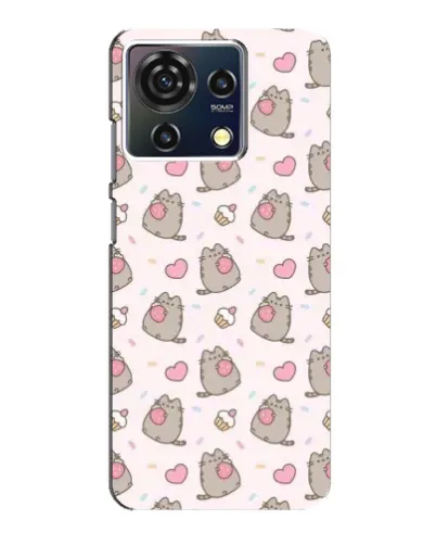 Чехол для ZTE Blade V50 Vita с картинкой «Пушин и сладости» Чехол для ZTE Blade V50 Vita с картинкой «Пушин и сладости»
