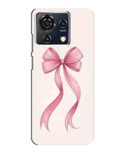 Чехол для ZTE Blade V50 Vita с картинкой «Розовый бант»