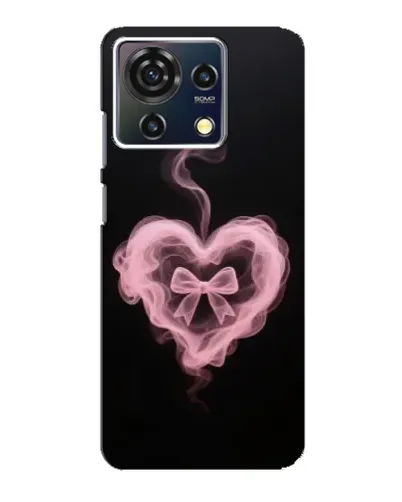 Чехол для ZTE Blade V50 Vita с картинкой «Дымчатое сердце»