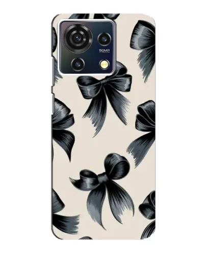 Чехол для ZTE Blade V50 Vita с картинкой «Банты Coquette»