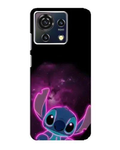 Чехол для ZTE Blade V50 Vita с картинкой «Неоновый Stitch» Чехол для ZTE Blade V50 Vita с картинкой «Неоновый Stitch»