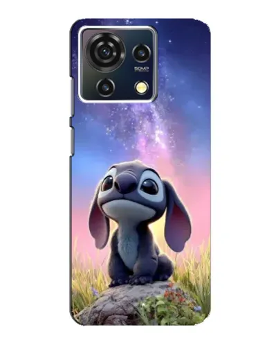 Чехол для ZTE Blade V50 Vita с картинкой «Стич на рассвете» Чехол для ZTE Blade V50 Vita с картинкой «Стич на рассвете»