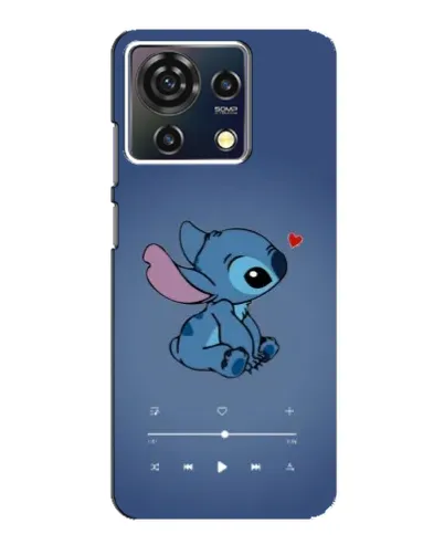 Чехол для ZTE Blade V50 Vita с картинкой «Музыкальный Stitch» Чехол для ZTE Blade V50 Vita с картинкой «Музыкальный Stitch»