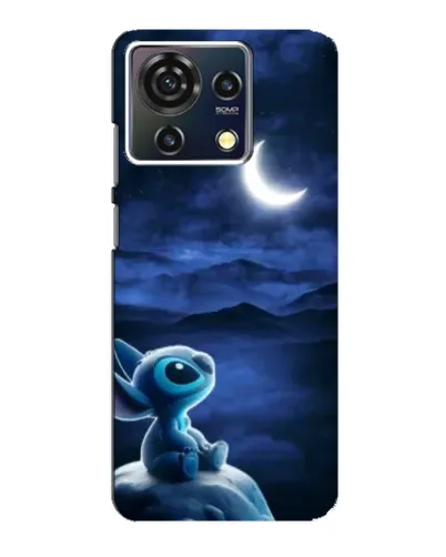 Чехол для ZTE Blade V50 Vita с картинкой «Лунная ночь Стича» Чехол для ZTE Blade V50 Vita с картинкой «Лунная ночь Стича»