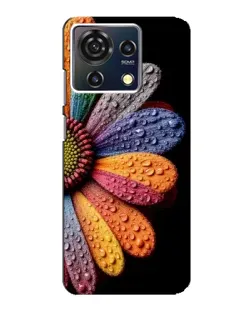 Чехол для ZTE Blade V50 Vita с картинкой «Радужный цветок»