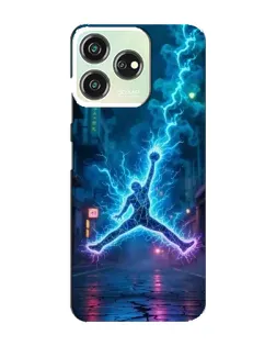 Чохол для ZTE Blade V50 з картинкою «Jordan Gold Jumpman»