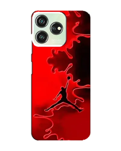 Чехол для ZTE Blade V50 с картинкой «Jordan Red Smoke»