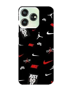 Чохол для ZTE Blade V50 з картинкою «Nike Mix Pattern»
