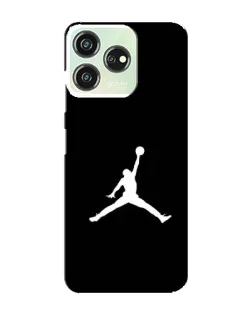 Чохол для ZTE Blade V50 з картинкою «Jordan Silhouette»