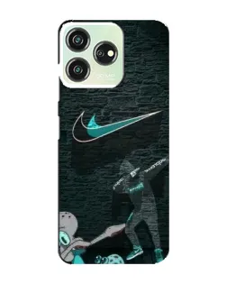 Чехол для ZTE Blade V50 с картинкой «Спортивный арт Nike»