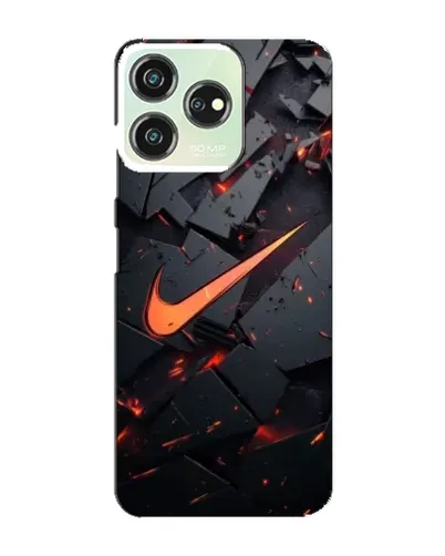 Чехол для ZTE Blade V50 с картинкой «Nike — эффект разломов» Чехол для ZTE Blade V50 с картинкой «Nike — эффект разломов»