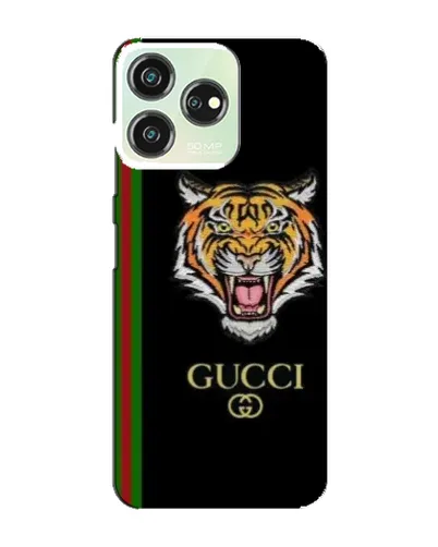 Чехол для ZTE Blade V50 с картинкой «Тигр Gucci»