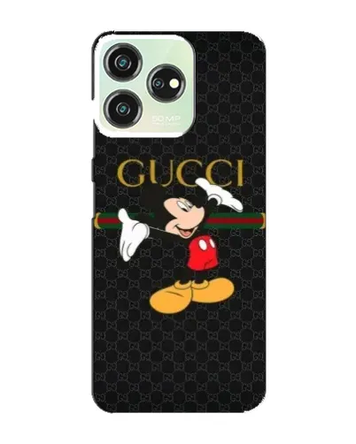 Чехол для ZTE Blade V50 с картинкой «Микки Маус Gucci»