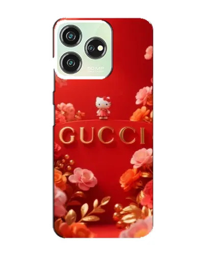 Чехол для ZTE Blade V50 с картинкой «Gucci — золотой сад»