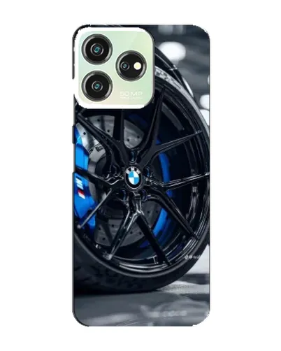 Чехол для ZTE Blade V50 с картинкой «Колесо BMW вблизи»
