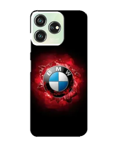 Чехол для ZTE Blade V50 с картинкой «Логотип BMW — вспышка»