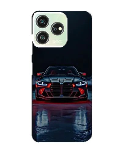 Чехол для ZTE Blade V50 с картинкой «BMW на мокрой дороге»