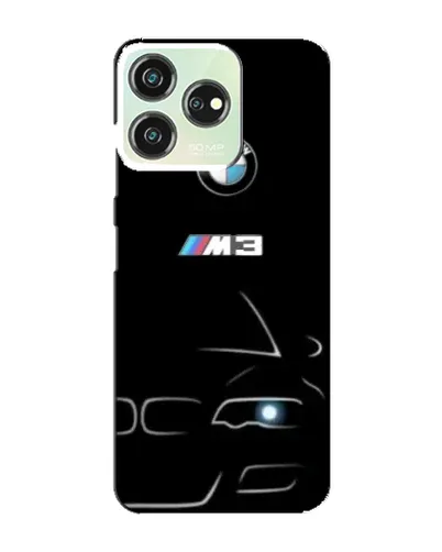 Чехол для ZTE Blade V50 с картинкой «Минималистичный принт BMW M3»