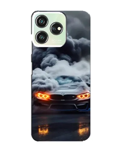 Чехол для ZTE Blade V50 с картинкой «BMW в дыму»