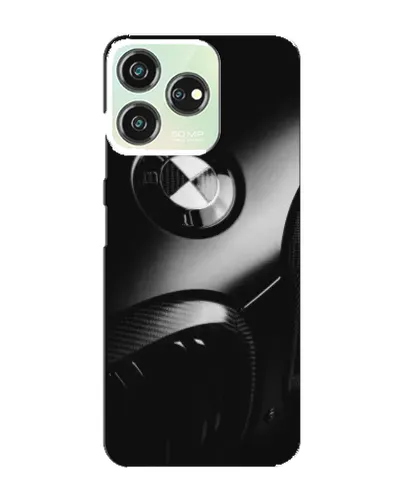 Чехол для ZTE Blade V50 с картинкой «Эмблема BMW — макро»