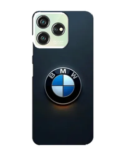Чехол для ZTE Blade V50 с картинкой «Логотип BMW — минимализм»