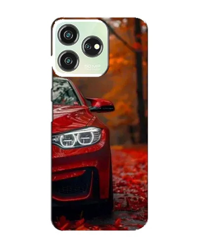Чехол для ZTE Blade V50 с картинкой «Осенняя BMW M4»