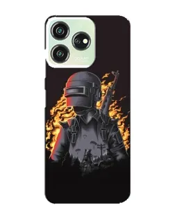 Чохол для ZTE Blade V50 з картинкою «PUBG — вогняний силует» Чохол для ZTE Blade V50 з картинкою «PUBG — вогняний силует»