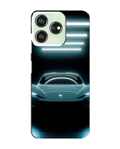 Чехол для ZTE Blade V50 с картинкой «Tesla в неоне» Чехол для ZTE Blade V50 с картинкой «Tesla в неоне»
