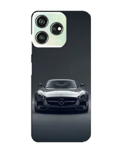 Чехол для ZTE Blade V50 с картинкой «Mercedes на черном»
