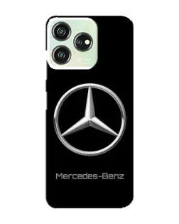 Чехол для ZTE Blade V50 с картинкой «Mercedes Silver Logo»