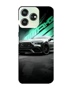 Чехол для ZTE Blade V50 с картинкой «Темный Mercedes AMG»