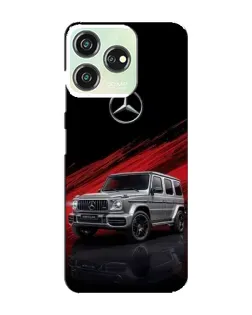 Чехол для ZTE Blade V50 с картинкой «Mercedes G-Class красный»