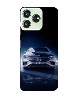 Чехол для ZTE Blade V50 с картинкой «Ночной Mercedes EQ»
