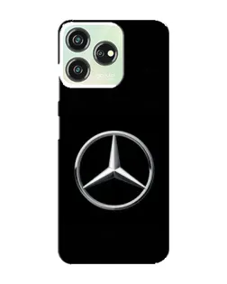 Чехол для ZTE Blade V50 с картинкой «Mercedes классический лого»