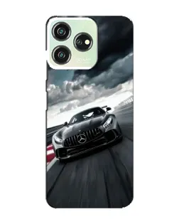 Чехол для ZTE Blade V50 с картинкой «Гоночный Mercedes AMG»