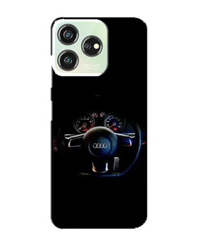 Чехол для ZTE Blade V50 с картинкой «Салон Audi — руль» Чехол для ZTE Blade V50 с картинкой «Салон Audi — руль»