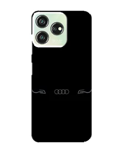 Чохол для ZTE Blade V50 з картинкою «Audi — світловий підпис»