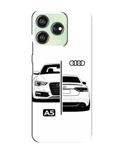 Чехол для ZTE Blade V50 с картинкой «Audi — контрастный дизайн» Чехол для ZTE Blade V50 с картинкой «Audi — контрастный дизайн»