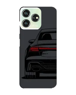 Чехол для ZTE Blade V50 с картинкой «Задняя часть Audi — арт»